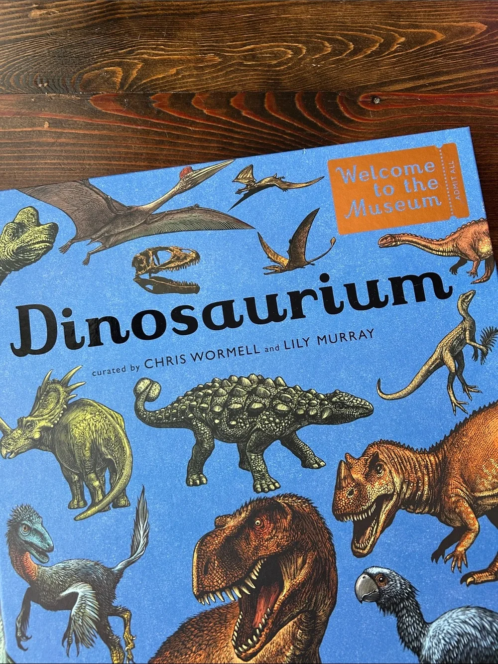 Dinosaurium Welcome to the museum dinosaur book Dino encyclopedia educational
